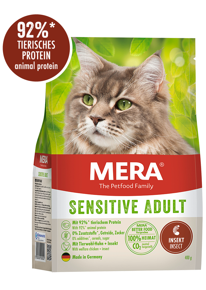 Mera Sensitive Adult Insect Tahılsız Larvalı Hassas Yetişkin Kedi Maması 2 Kg