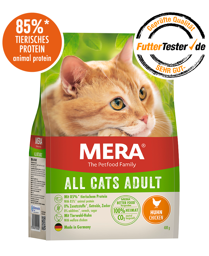 Mera All Cats Adult Tahılsız Taze Tavuk Etli Kedi Maması 2 Kg