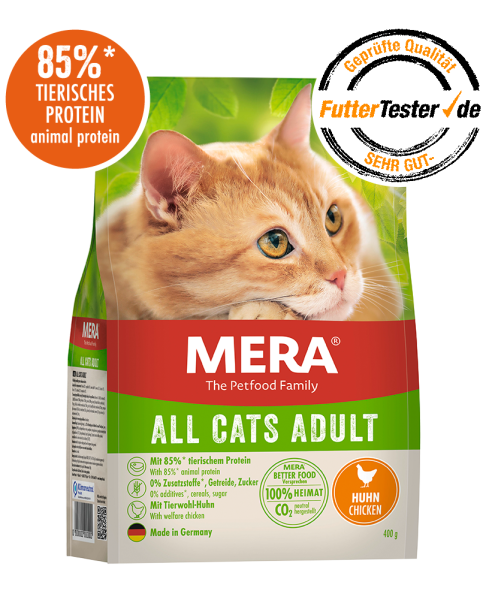 Mera All Cats Adult Tahılsız Taze Tavuk Etli Kedi Maması 2 Kg