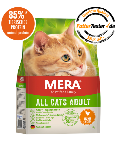 Mera All Cats Adult Tahılsız Taze Tavuk Etli Kedi Maması 2 Kg