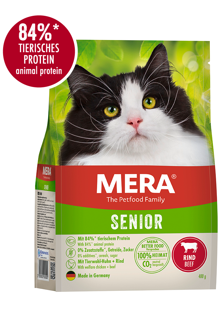Mera Senior Beef Tahılsız Taze Sığır Etli Yaşlı Kedi Maması 2 Kg