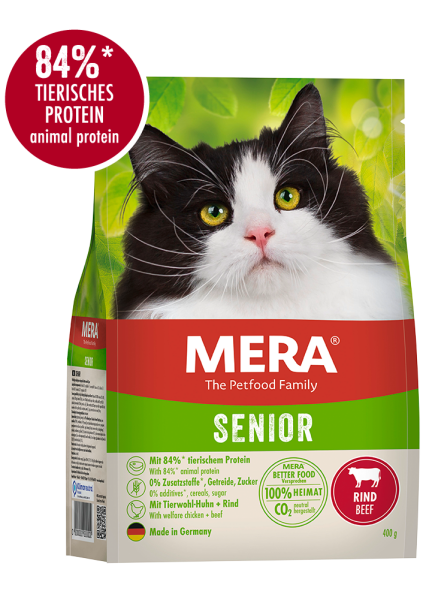 Mera Senior Beef Tahılsız Taze Sığır Etli Yaşlı Kedi Maması 2 Kg