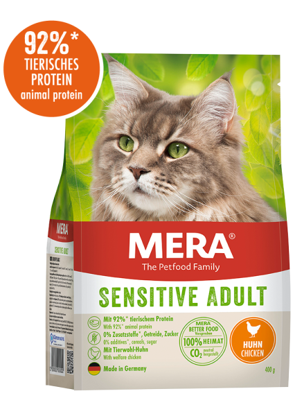 Mera Sensitive Adult Tahılsız Taze Tavuk Etli Hassas Yetişkin Kedi Maması 2 Kg