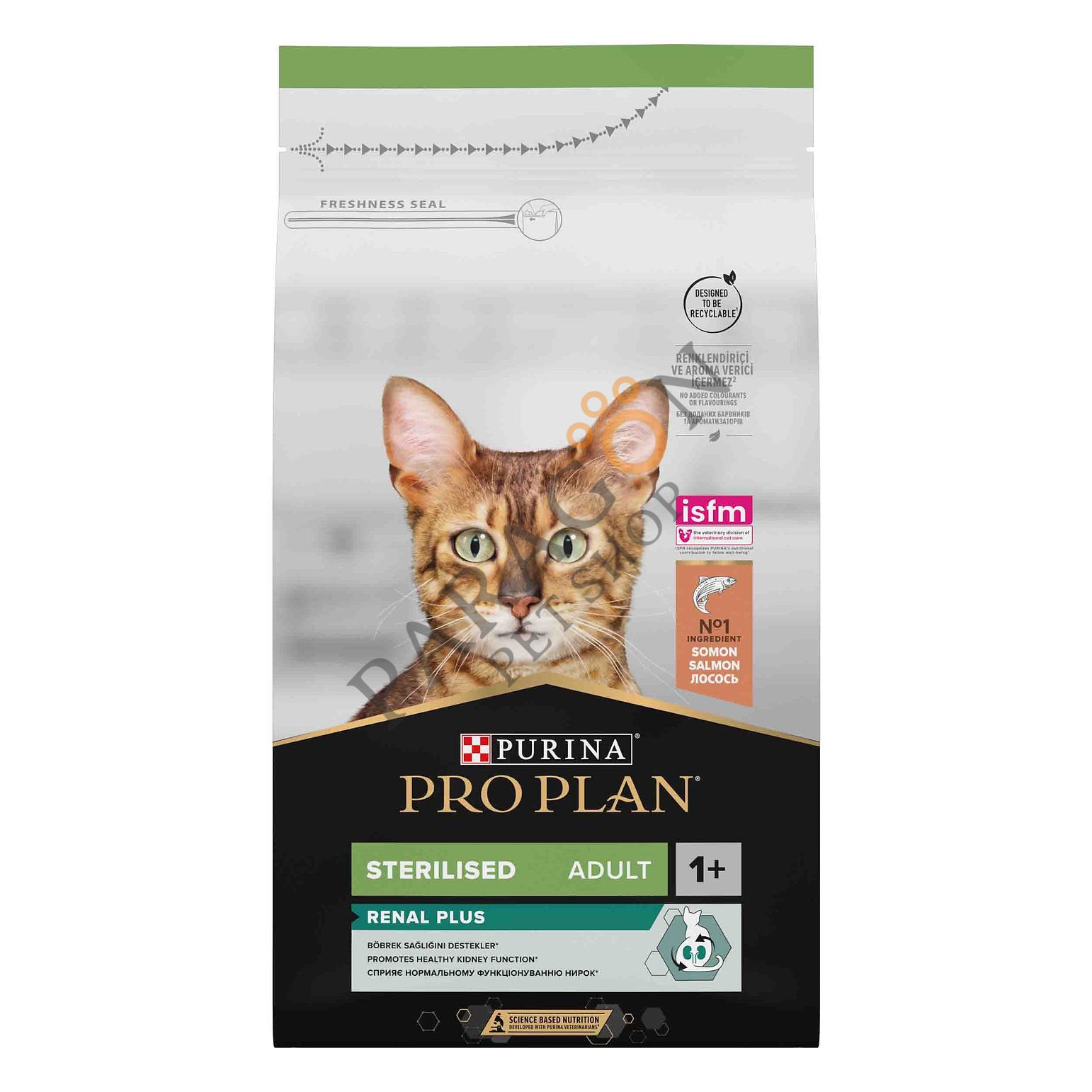 Purina Pro Plan Sterilised Somon Balıklı Kısırlaştırılmış Kedi Maması 1.5 Kg