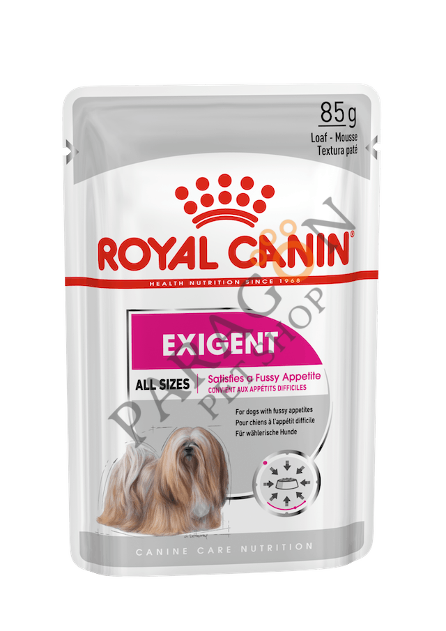Royal Canin Ccn Exigent Loaf Pate Pouch Küçük Irk Yetişkin Köpek Konservesi 85 Gr