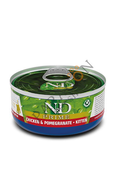 N&D Prime Chicken Pomegranate Kitten Yavru Kedi Yaş Mama 70 g