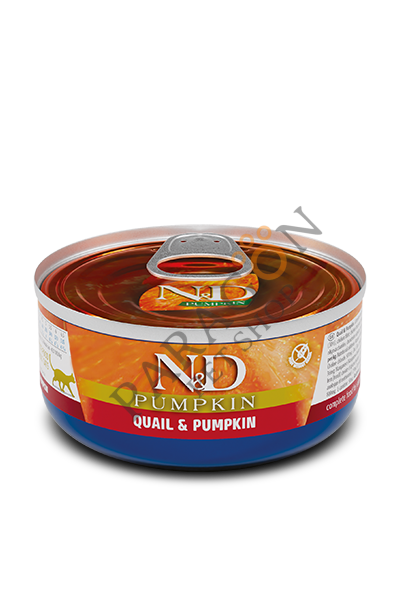 N&D Pumpkin Balkabaklı ve Bıldırcın Etli Kedi Yetişkin Yaş Mama 70 Gr