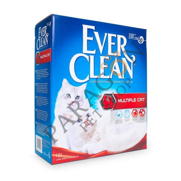 Ever Clean Multiple Cat Kedi Kumu 10 L