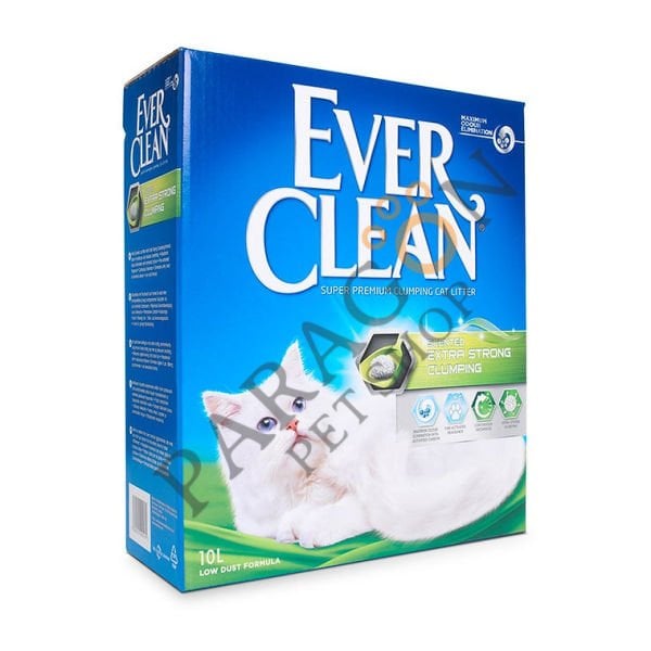 Ever Clean Extra Strong Kokulu Topaklanan Kedi Kumu 10 L