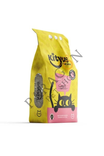 Kityus Bebek Pudralı Sodyum Bentonit Kedi Kumu 10 L