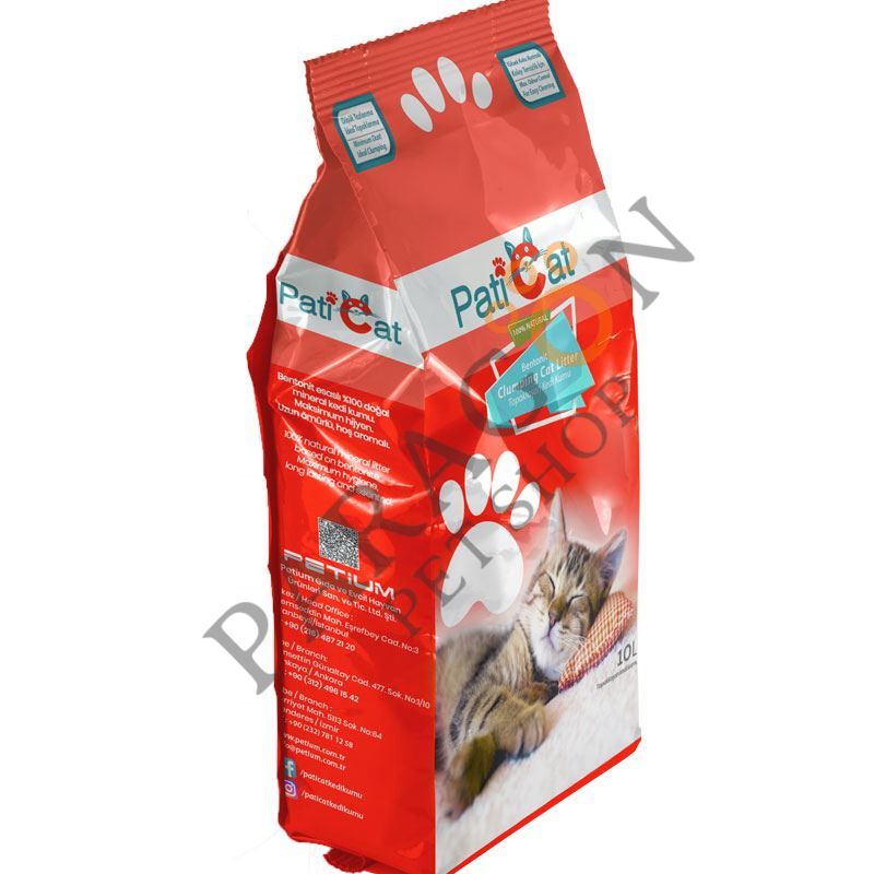 PatiCat Natural Parfümsüz Doğal İnce Kedi Kumu 10 L