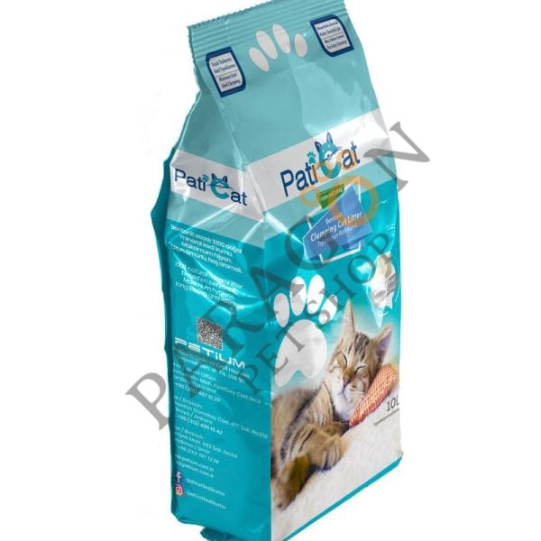 PatiCat Marsilya Sabun Kokulu Doğal Kalın Taneli Kedi Kumu 10 L