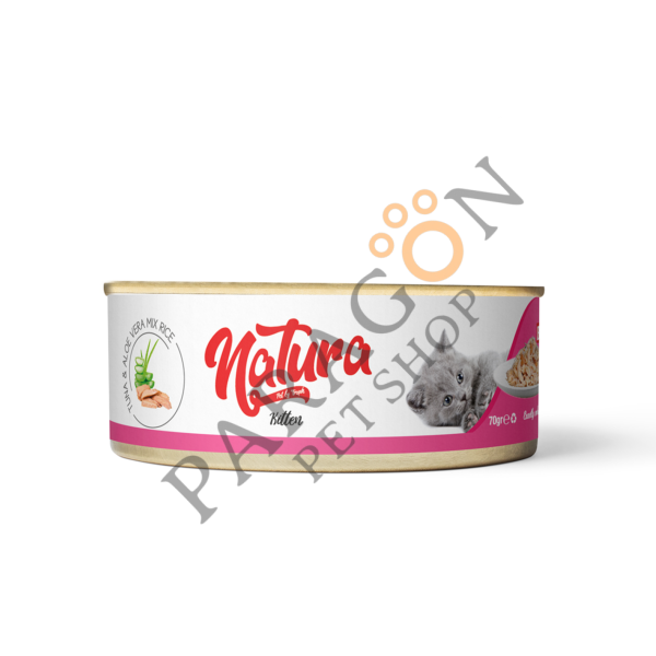 Natura Kitten Tuna & Aloe Vera Yaş Kedi Maması 70 g