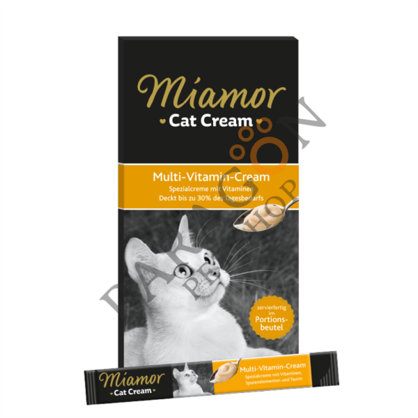 Miamor Cream Multivitamin Kedi Ödülü 6x15 gr