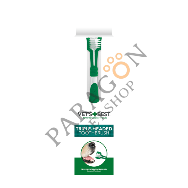 Vet’s Best Üç Başlı Diş Fırçası
