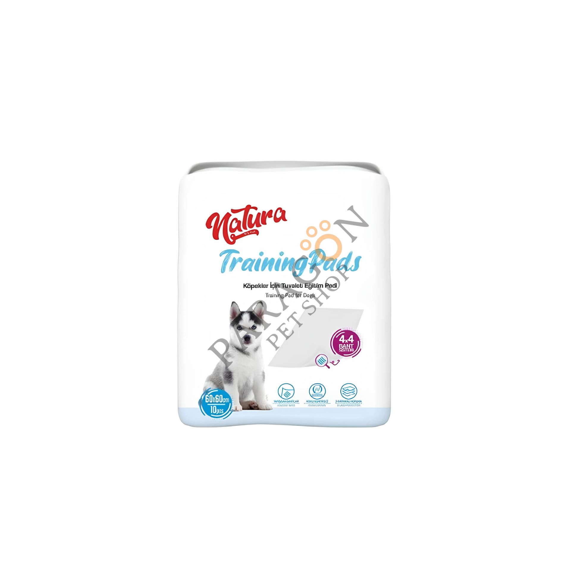 Natura TrainingPads Köpek Tuvalet Eğitim Pedi 60x90 10 lu