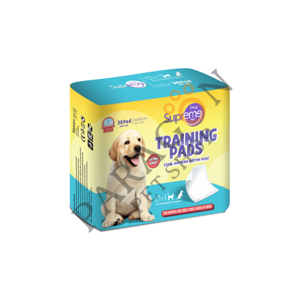 Supreme Dog Ekstra Emici Eğitim Pedi 30'lu