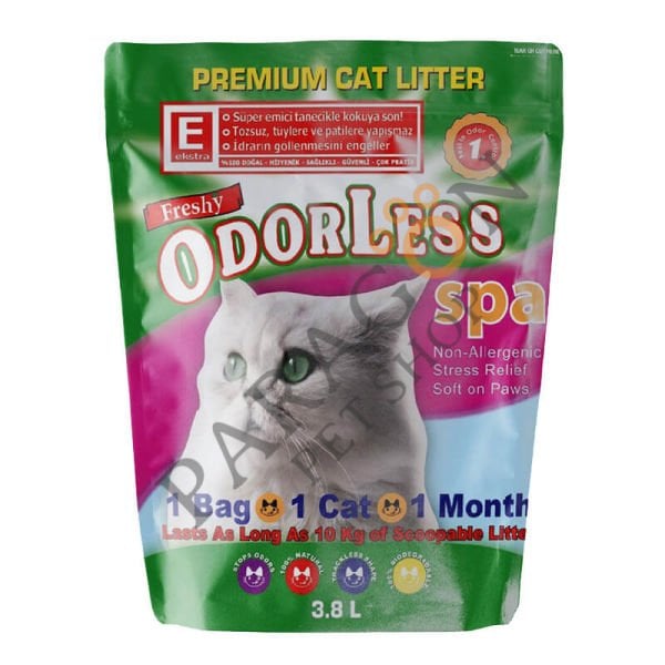 Odorless Micro Kristal Kedi Kumu 3.8 Lt