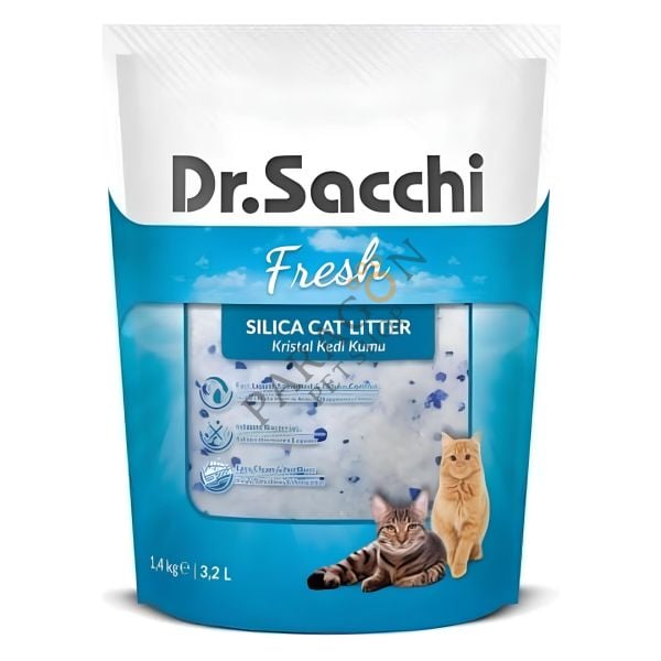 Dr Sacchi Kristal Kedi Kumu 3,2 Lt