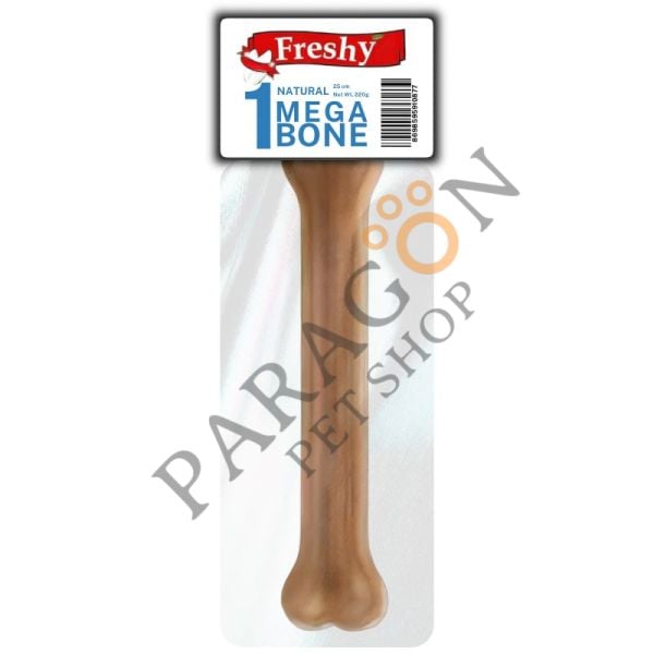 Freshy Mega Bone Naturel Press Kemik Ödül Kemiği 25 Cm 220 Gr