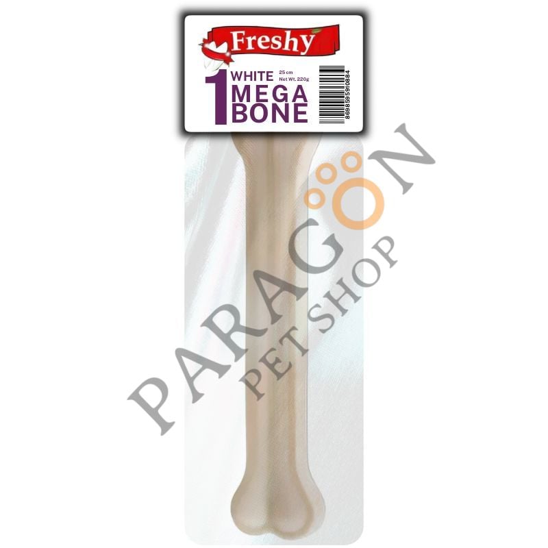 Freshy Mega Bone Sütlü Press Kemik Ödül Kemiği 25 Cm 220 Gr