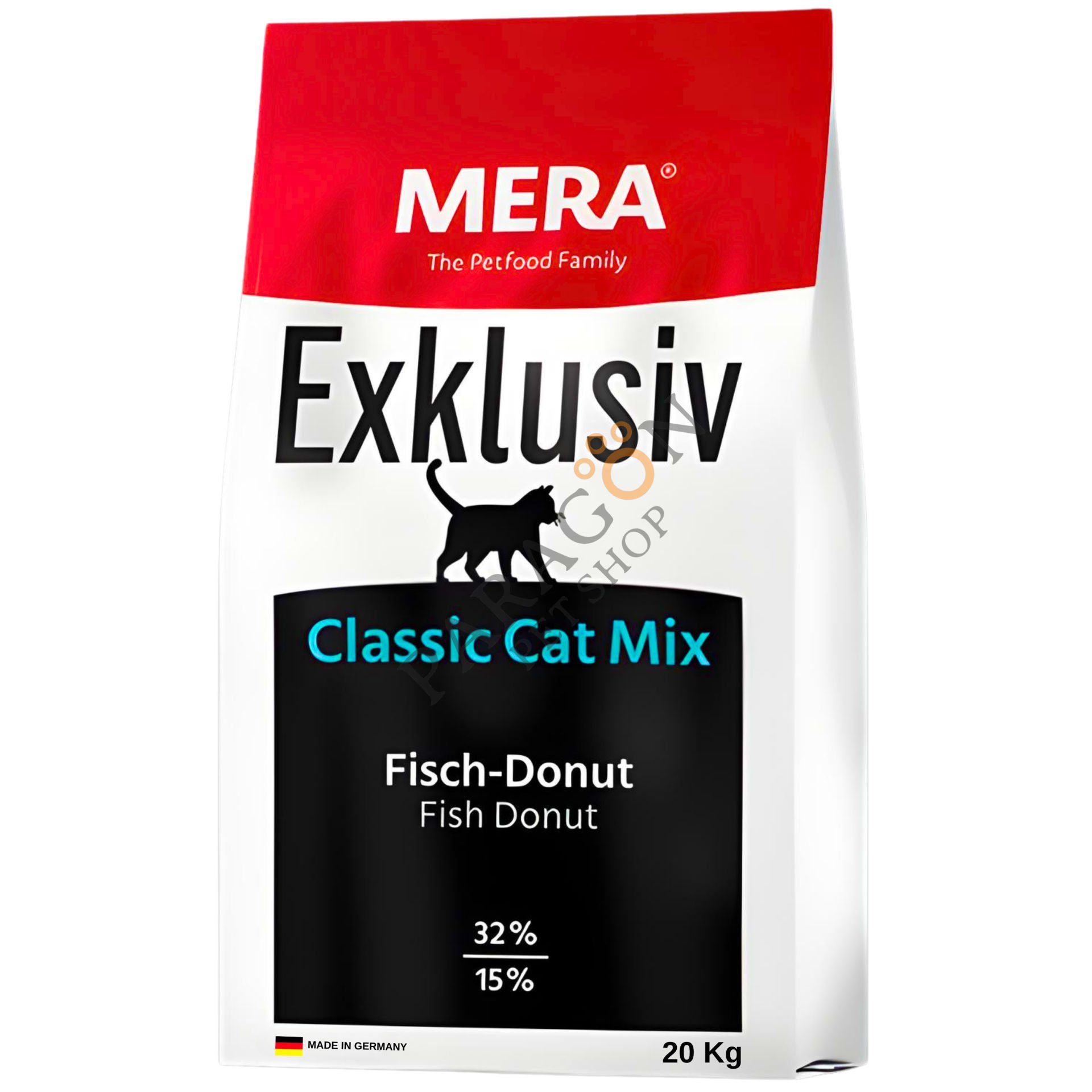 Mera Classic Cat Mix Exklusiv Balıklı Kısır ve Kısır Olmayan Yetişkin Kedi Maması 20 Kg