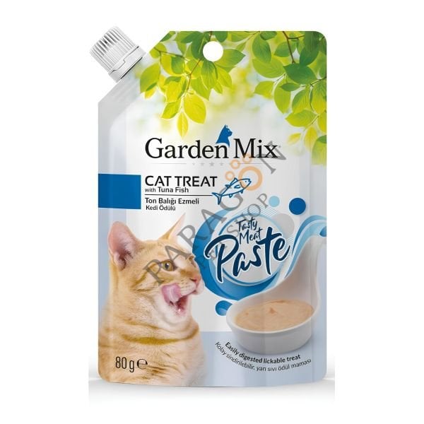 GardenMix Cat Treat Ton Balığı Ezmeli Kedi Ödül Maması 80 gr
