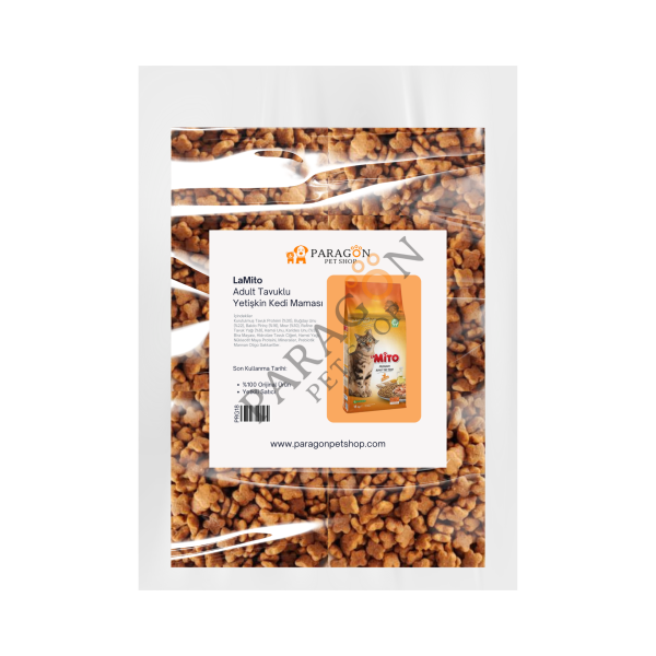 LaMito Adult Tavuk Etli Yetişkin Açık Kedi Maması 1 Kg
