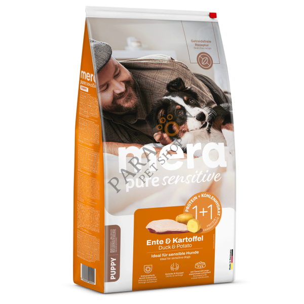 Mera Pure Sensitive Tahılsız Ördekli ve Patatesli Yavru Köpek Maması 1 Kg